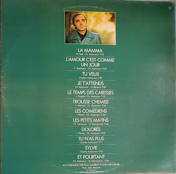 Charles Aznavour / Volume 2: La Mamma - LP USED - www.Shopthatapp.com