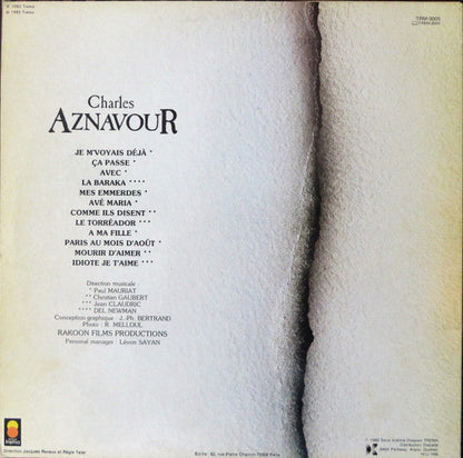 Charles Aznavour / Charles Aznavour (Je M'Voyais Déjà) - LP USED - www.Shopthatapp.com