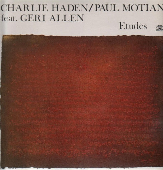 Charlie Haden / Paul Motian Feat. Geri Allen – Etudes - LP Used - www.Shopthatapp.com
