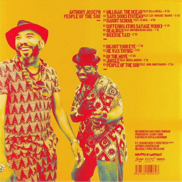 Anthony Joseph / People Of The Sun - 2LP