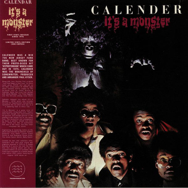 Calender / It's A Monster - LP - www.Shopthatapp.com