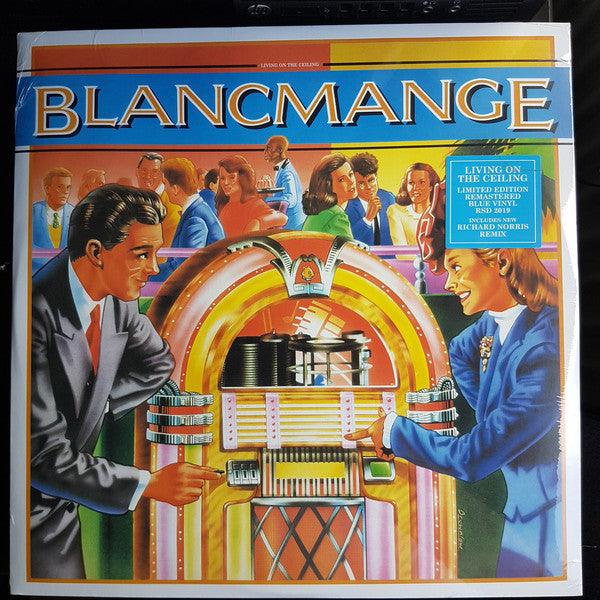 Blancmange ‎/ Living On The Ceiling - LP 12'' BLUE - www.Shopthatapp.com