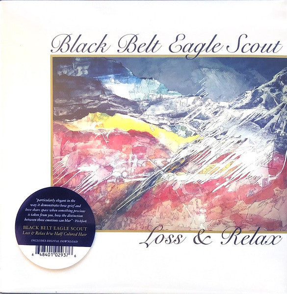 Black Belt Eagle Scout / Loss & Relax b/w Half Colored Hair - LP 7'' - www.Shopthatapp.com
