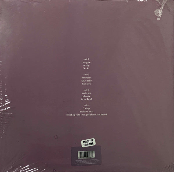 Ariana Grande / Thank U, Next - 2LP CLEAR