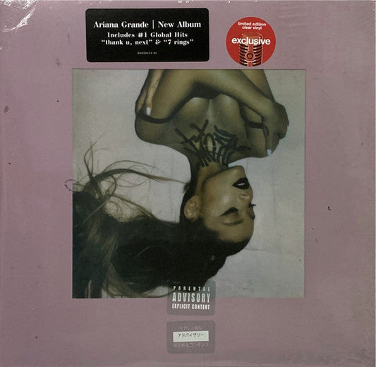 Ariana Grande / Thank U, Next - 2LP CLEAR