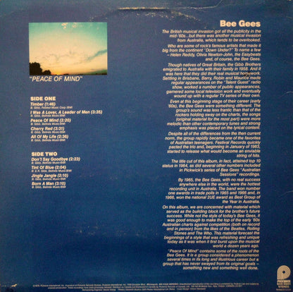 Bee Gees / Peace Of Mind - LP USED - www.Shopthatapp.com