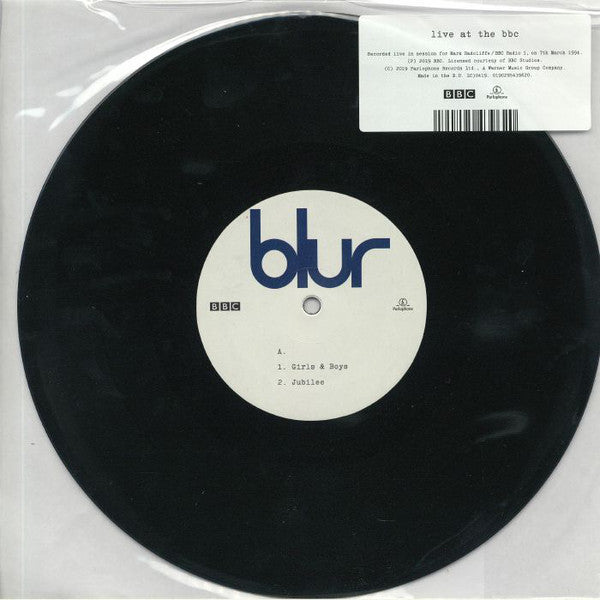 Blur ‎/ Live At The BBC - LP 10" - www.Shopthatapp.com