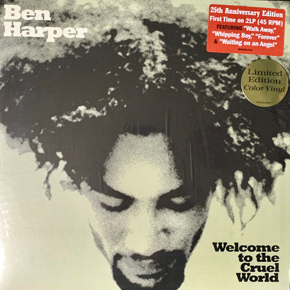 Ben Harper / Welcome To The Cruel World - 2LP SWIRL - www.Shopthatapp.com