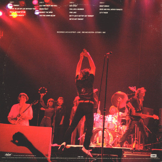 Bob Seger & The Silver Bullet Band / Nine Tonight - LP USED - www.Shopthatapp.com