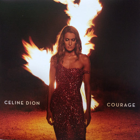 Celine Dion / Courage - 2LP RUBY RED - www.Shopthatapp.com