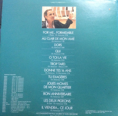 Charles Aznavour / Qui (Volume 4) - LP USED - www.Shopthatapp.com