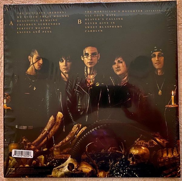 Black Veil Brides / Re-Stitch These Wounds - LP Used Neon Yellow and Black Merge - www.Shopthatapp.com