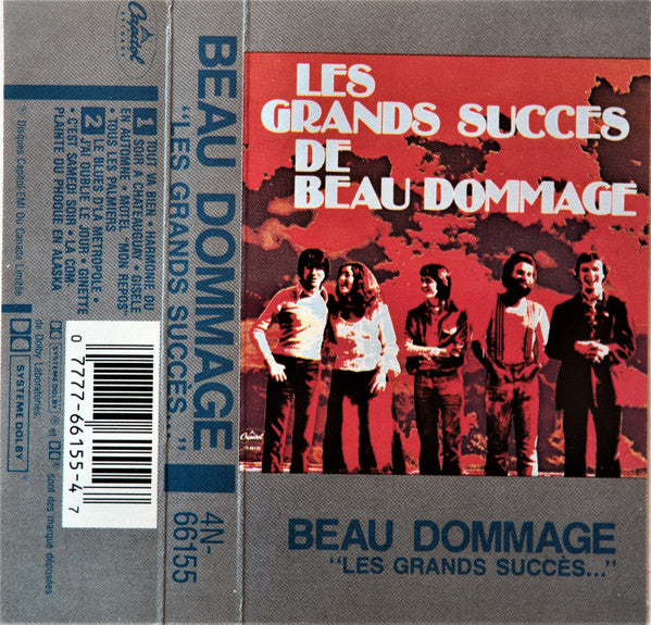 Beau Dommage / Les Grands Succès De Beau Dommage - K7 (Used) - www.Shopthatapp.com