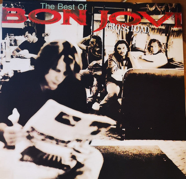 Bon Jovi ‎/ Cross Road (The Best Of Bon Jovi) - 2LP - www.Shopthatapp.com