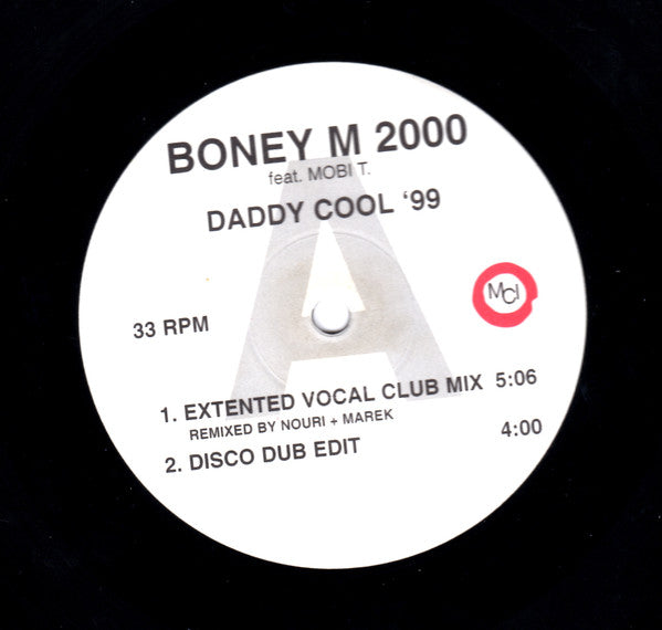 Boney M 2000* Feat. Mobi T. / Daddy Cool '99 - LP 12'' Used - www.Shopthatapp.com