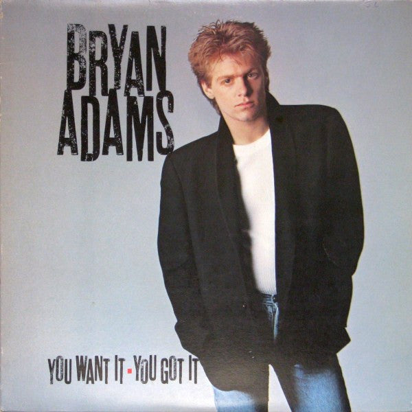 Bryan Adams / You Want It, You Got It - LP Used - www.Shopthatapp.com