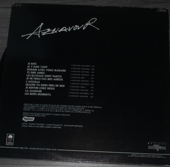 Charles Aznavour / Aznavour - LP USED - www.Shopthatapp.com