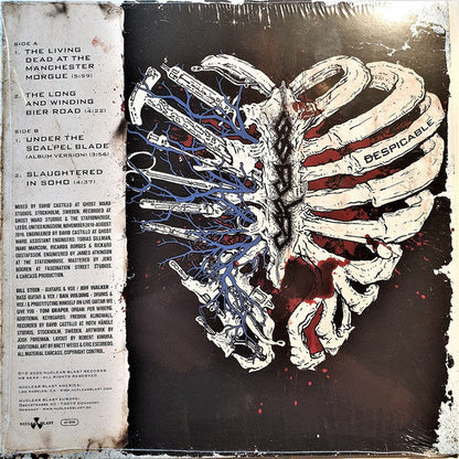 Carcass / Despicable - LP 10'' BLUE - www.Shopthatapp.com