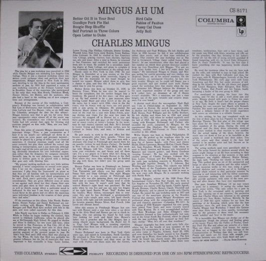 Charles Mingus / Mingus Ah Um - LP (Used) - www.Shopthatapp.com