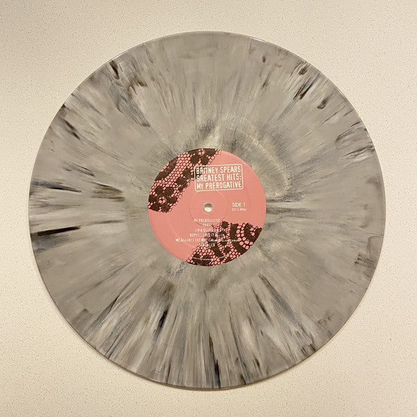 Britney Spears / Greatest Hits: My Prerogative - 2LP CLEAR W SMOKE+WHITE SPLATTER - www.Shopthatapp.com