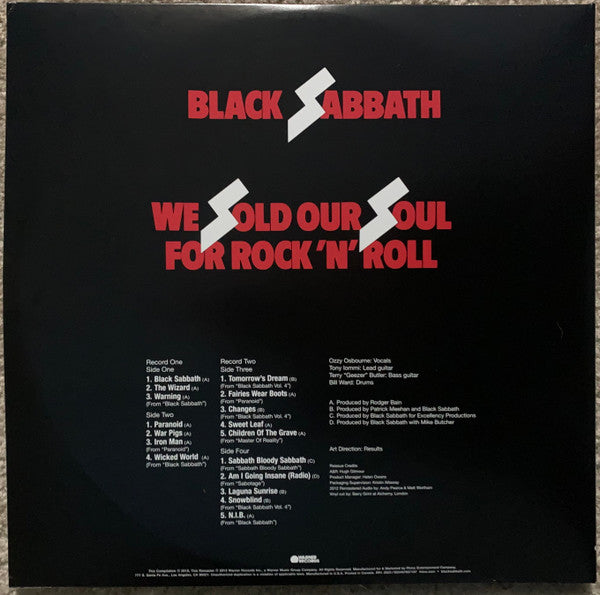 Black Sabbath / We Sold Our Soul For Rock 'N' Roll - 2LP GREEN TRANSLUCENT - www.Shopthatapp.com