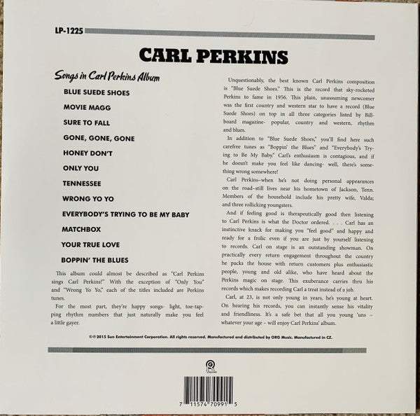 Carl Perkins / Dance Album Of Carl Perkins - LP Used tri color - www.Shopthatapp.com