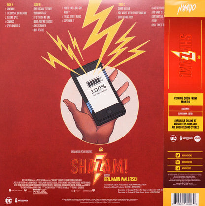 Benjamin Wallfisch / Shazam! O.S.T - 2LP COLORED - www.Shopthatapp.com