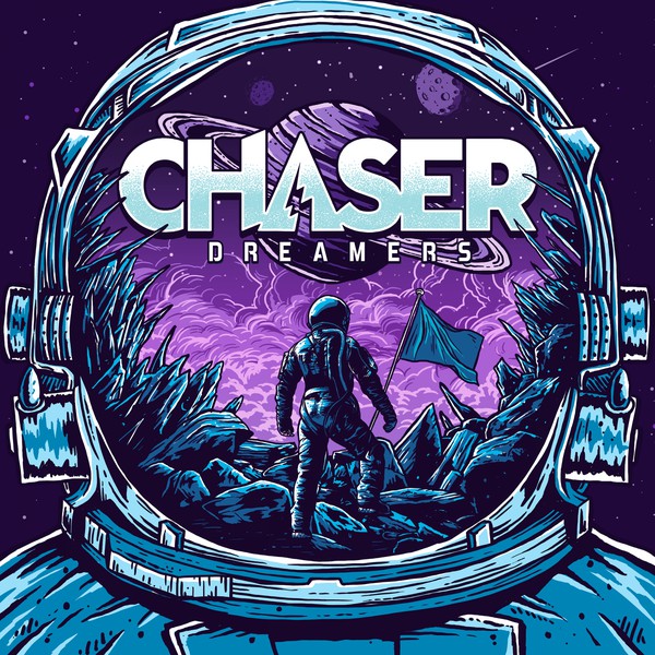 Chaser / Dreamers - LP Ice Blue Burst - www.Shopthatapp.com