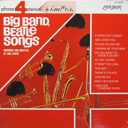 Bob Leader / Big Band, Beatle Songs - LP (used) - www.Shopthatapp.com