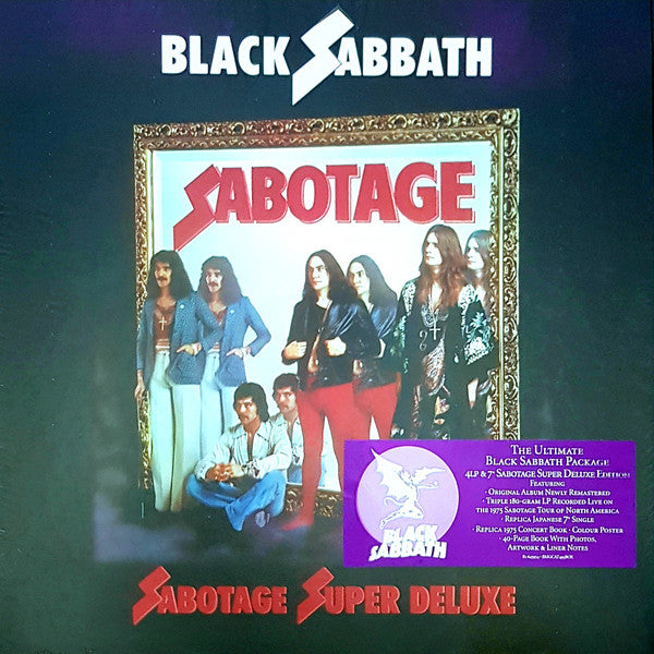 Black Sabbath / Sabotage Super Deluxe - 4LP BOX - www.Shopthatapp.com