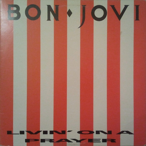 Bon Jovi / Livin' On A Prayer - LP USED - www.Shopthatapp.com