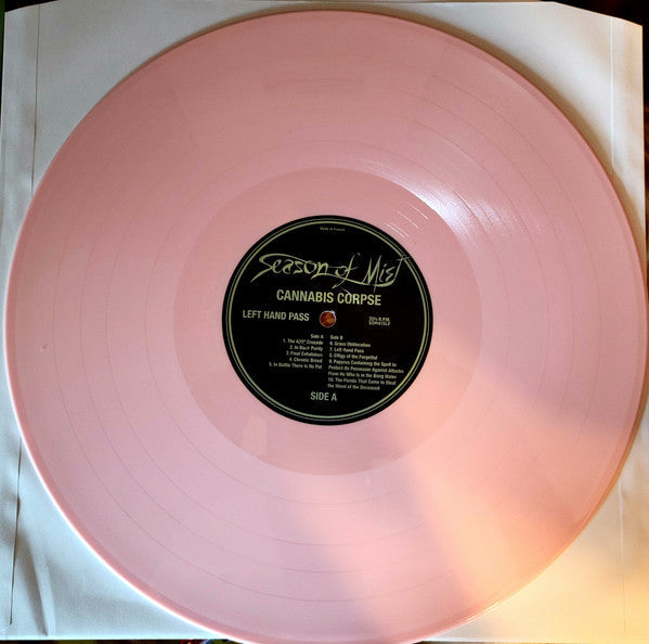Cannabis Corpse / Left Hand Pass - LP PINK - www.Shopthatapp.com