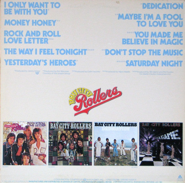 Bay City Rollers / Greatest Hits - LP USED - www.Shopthatapp.com