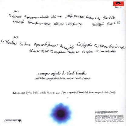 Claude Léveillée / Black Sun - LP (Used)