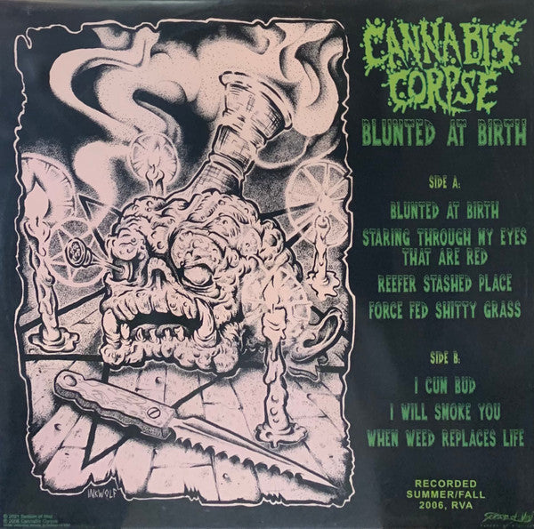 Cannabis Corpse / Blunted At Birth - LP - www.Shopthatapp.com