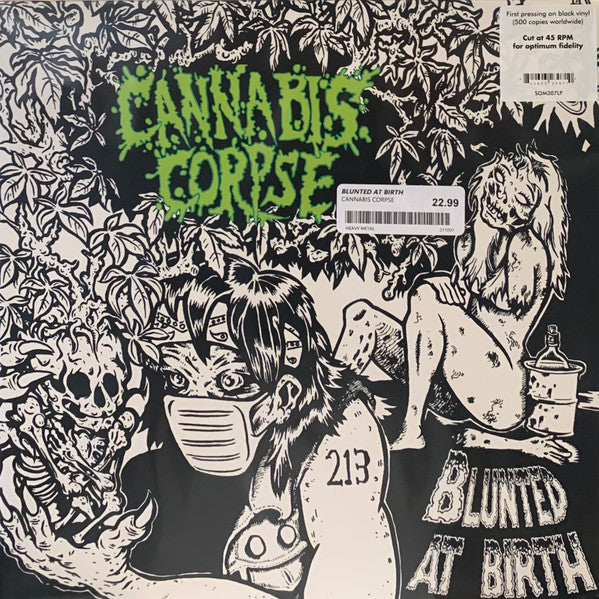 Cannabis Corpse / Blunted At Birth - LP - www.Shopthatapp.com
