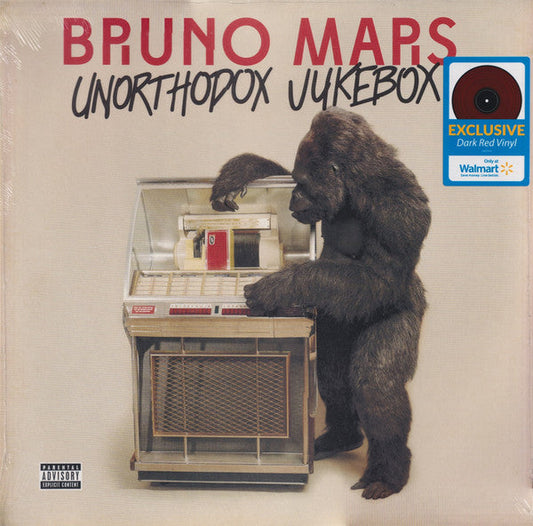 Bruno Mars / Unorthodox Jukebox - LP DARK RED - www.Shopthatapp.com