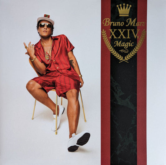 Bruno Mars / XXIVK Magic - LP GOLD - www.Shopthatapp.com