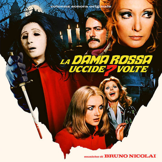 Bruno Nicolai / La Dama Rossa Uccide 7 Volte (O.S.T.) - 2LP RED - www.Shopthatapp.com