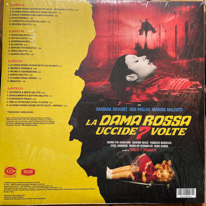 Bruno Nicolai / La Dama Rossa Uccide 7 Volte (O.S.T.) - 2LP RED - www.Shopthatapp.com
