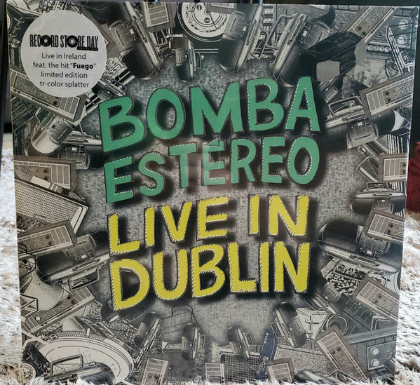 Bomba Estéreo / Live In Dublin - LP TRI COLOR SPLATTER - www.Shopthatapp.com