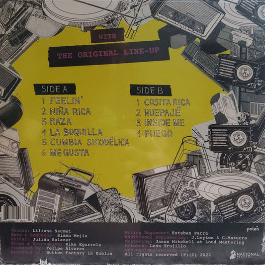 Bomba Estéreo / Live In Dublin - LP TRI COLOR SPLATTER - www.Shopthatapp.com