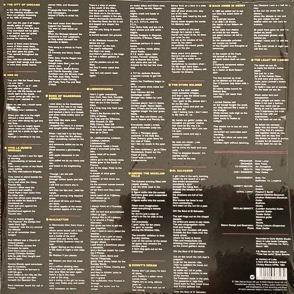 Christy Moore / Ride On - LP WHITE