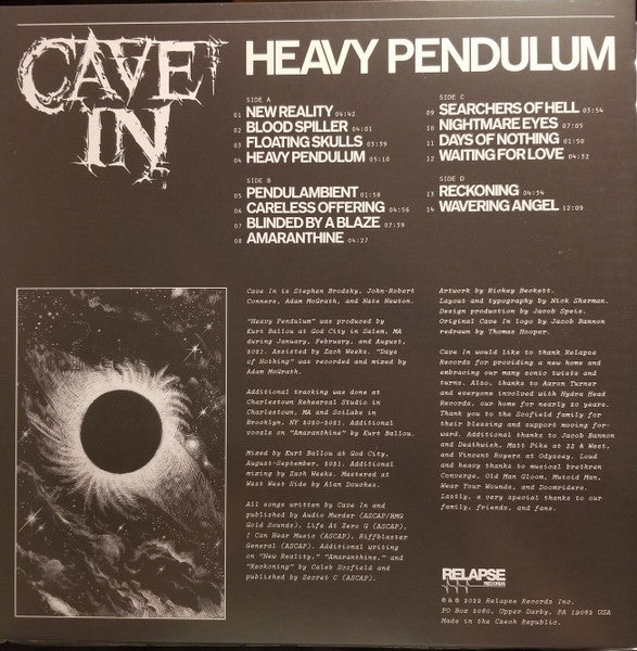 Cave In / Heavy Pendulum - 2LP RED - www.Shopthatapp.com