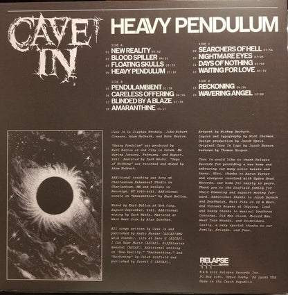 Cave In / Heavy Pendulum - 2LP RED - www.Shopthatapp.com