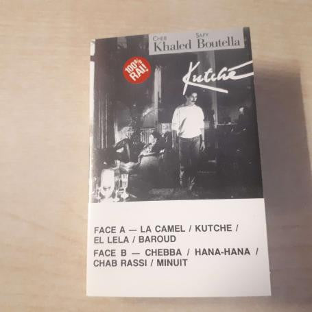 Cheb Khaled & Safy Boutella / Kutché - K7 Used - www.Shopthatapp.com