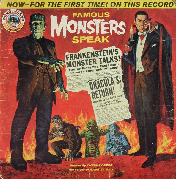 Cherney Berg, Gabriel Dell / Famous Monsters Speak - LP Used - www.Shopthatapp.com