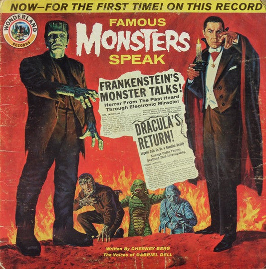 Cherney Berg, Gabriel Dell / Famous Monsters Speak - LP Used - www.Shopthatapp.com