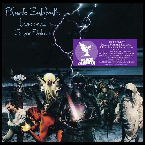 Black Sabbath / Live Evil Super Deluxe - 4LP BOX - www.Shopthatapp.com