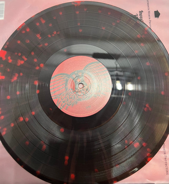 Aerosmith / Greatest Hits - LP BLACK TRANSPARENT WITH RED SPLATTER